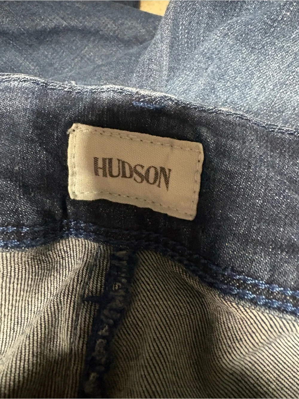Hudson jeans Collin Mid Rise Bootcut Crop Dark Blue Flare women’s size 29 - Picture 4 of 6